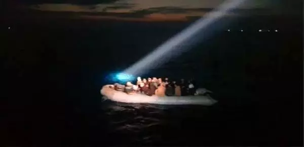 Didim açıklarında 43 göçmen yakalandı Didim açıklarında 43 göçmen yakalandı