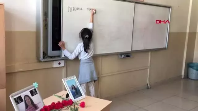 Gaziantep öğrencileri cemile öğretmeni gözyaşlarıyla andı