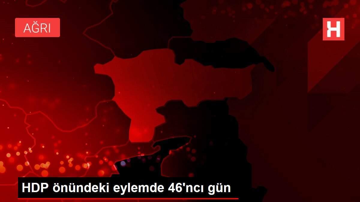 HDP önündeki eylemde 46'ncı gün HDP önündeki eylemde 46'ncı gün