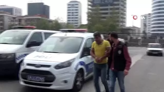 Köprüyü silahla trafiğe kapatan şüpheli tutuklandı