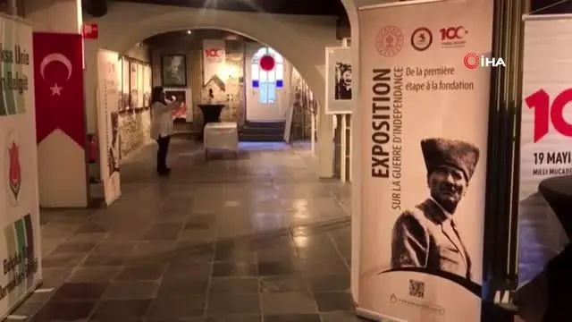 Milli Mücadele Sergisi Belçika'da Milli Mücadele Sergisi Belçika'da