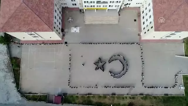 Öğrencilerden Barış Pınarı Harekatı'na koreografili destek - ŞANLIURFA/ Öğrencilerden Barış Pınarı Harekatı'na koreografili destek - ŞANLIURFA/