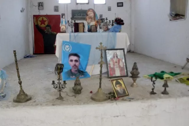(ÖZEL) Tel Abyad'da tek kalan Ermeni kilisesi SMO sayesinde güvende (ÖZEL) Tel Abyad'da tek kalan Ermeni kilisesi SMO sayesinde güvende