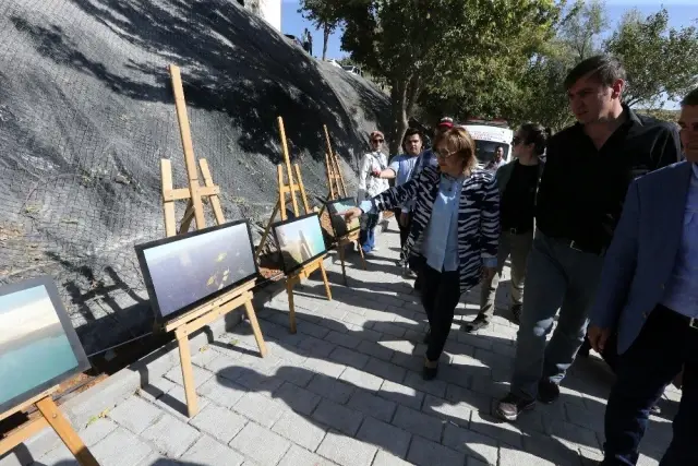 Rumkale'nin yer altında kalan zenginlikleri sergilendi Rumkale'nin yer altında kalan zenginlikleri sergilendi