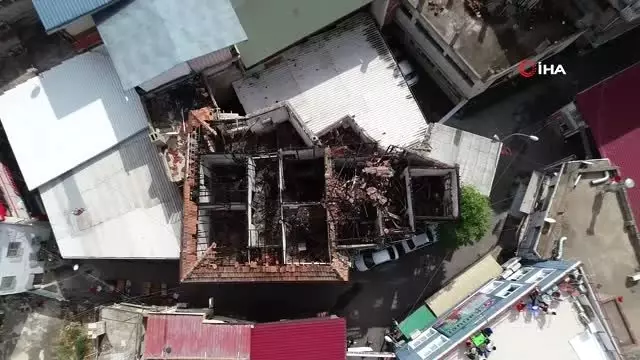 Şener Şen'in doğduğu evin içler acısı son hali havadan görüntülendi Şener Şen'in doğduğu evin içler acısı son hali havadan görüntülendi