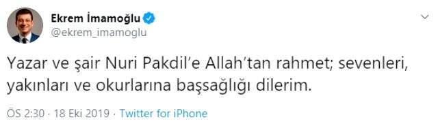Son dakika: Usta yazar Nuri Pakdil hayatını kaybetti