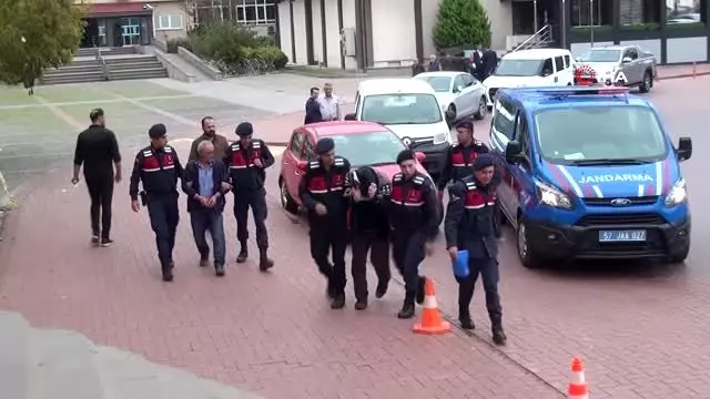 Tarihi eser kaçakçılığı zanlıları adliyede Tarihi eser kaçakçılığı zanlıları adliyede