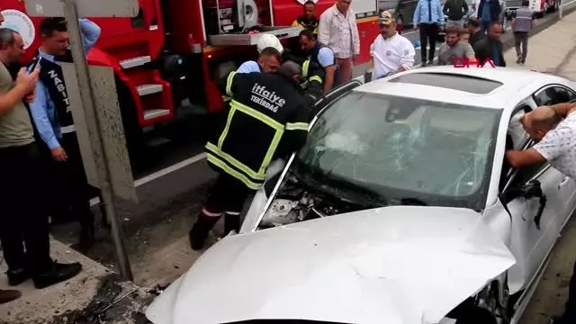 Tekirdağ'da kaza; baba öldü, oğul yaralı Tekirdağ'da kaza; baba öldü, oğul yaralı
