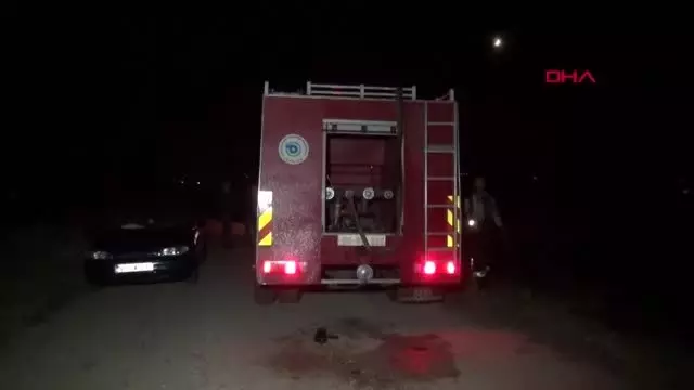 Tekirdağ sigara izmariti yangın çıkardı Tekirdağ sigara izmariti yangın çıkardı