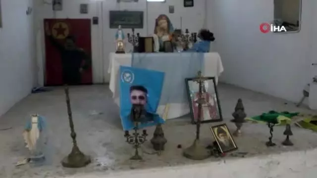 Tel Abyad'da tek kalan Ermeni kilisesi SMO sayesinde güvende Tel Abyad'da tek kalan Ermeni kilisesi SMO sayesinde güvende