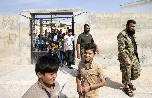 Tel Abyad'da terör tehdidinden uzak ilk cuma namazı