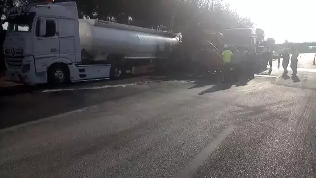 Trafik kazası: 1 yaralı