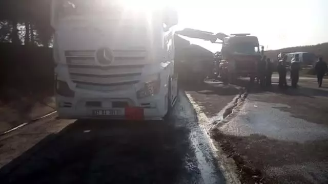 Trafik kazası: 1 yaralı Trafik kazası: 1 yaralı
