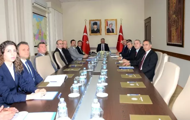 Üniversite güvenlik koordinasyon toplantısı yapıldı Üniversite güvenlik koordinasyon toplantısı yapıldı
