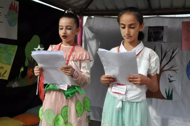 Yüksekova'da 'Doğa İçin Çiz' etkinliği Yüksekova'da 'Doğa İçin Çiz' etkinliği