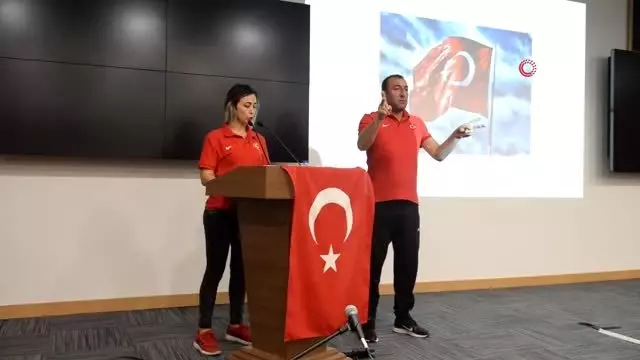 Altındağlı gençlerden milli sporculara moral Altındağlı gençlerden milli sporculara moral