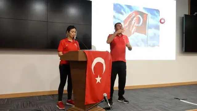 Altındağlı gençlerden milli sporculara moral Altındağlı gençlerden milli sporculara moral