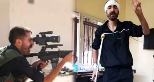 Dürbün kapağını açmadan ateş eden teröristin son hali görüntülendi Dürbün kapağını açmadan ateş eden teröristin son hali görüntülendi