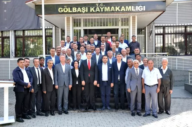 Gölbaşı'nda Muhtarlar Günü kutlandı Gölbaşı'nda Muhtarlar Günü kutlandı