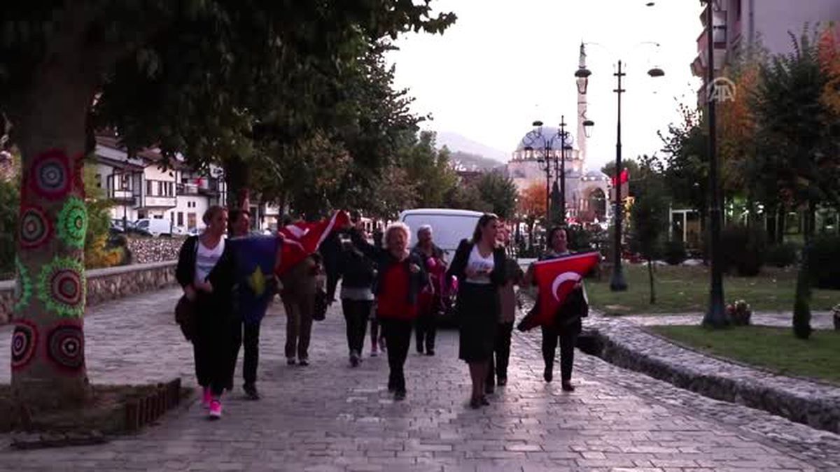 Kosova Türklerinden Barış Pınarı Harekatı'na destek