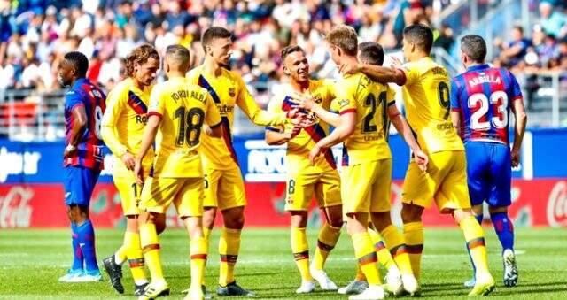 Messi, Suarez ve Griezmann attı, Barcelona Eibar'ı 3-0 mağlup etti