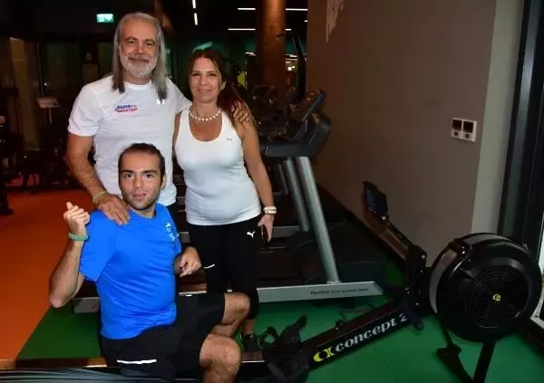 Otizmli maratoncu 10 kilometre koştu