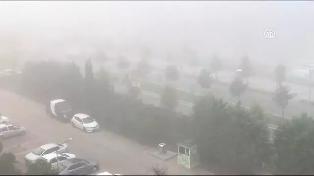 Yoğun sis hayatı olumsuz etkiledi (2)