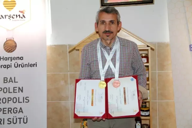 Amasyalı arıcı dünya birincisi ve üçüncüsü oldu