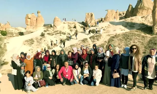 Arabanlı kursiyerlere Kapadokya gezisi Arabanlı kursiyerlere Kapadokya gezisi