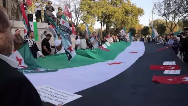 Arap STK'lardan Barış Pınarı Harekatı'na destek mitingi (2)
