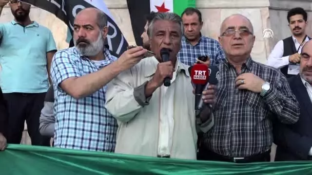 Arap STK'lardan Barış Pınarı Harekatı'na destek mitingi (2) Arap STK'lardan Barış Pınarı Harekatı'na destek mitingi (2)