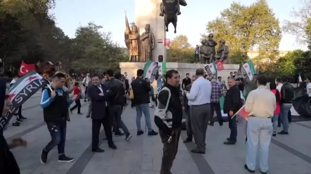 Arap STK'lardan Barış Pınarı Harekatı'na destek mitingi (1) Arap STK'lardan Barış Pınarı Harekatı'na destek mitingi (1)