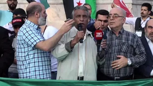 Arap STK'lardan Barış Pınarı Harekatı'na destek mitingi (2) Arap STK'lardan Barış Pınarı Harekatı'na destek mitingi (2)