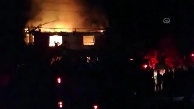 Bartın'da ev yangını Bartın'da ev yangını