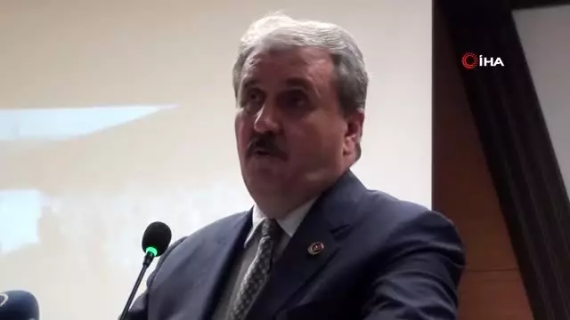 BPP Genel Başkanı Mustafa Destici: 'Eğer bu metnin bütün şartları yerine getirilirse elbette ki bu... BPP Genel Başkanı Mustafa Destici: 'Eğer bu metnin bütün şartları yerine getirilirse elbette ki bu...