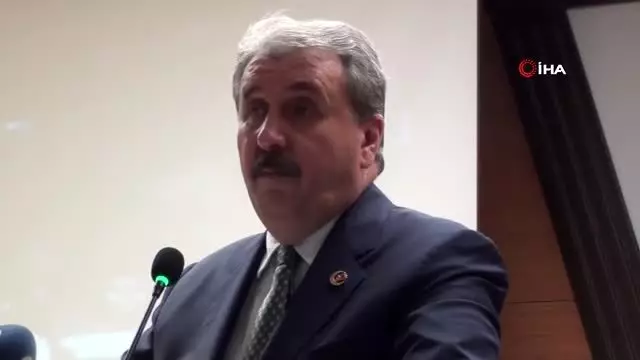 BPP Genel Başkanı Mustafa Destici: 'Eğer bu metnin bütün şartları yerine getirilirse elbette ki bu... BPP Genel Başkanı Mustafa Destici: 'Eğer bu metnin bütün şartları yerine getirilirse elbette ki bu...