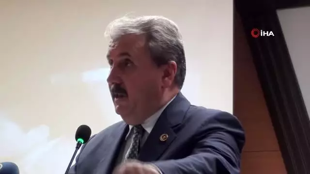 BPP Genel Başkanı Mustafa Destici: 'Eğer bu metnin bütün şartları yerine getirilirse elbette ki bu... BPP Genel Başkanı Mustafa Destici: 'Eğer bu metnin bütün şartları yerine getirilirse elbette ki bu...