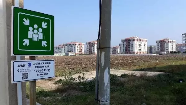 Çanakkale'de afet ve acil durumlar için 127 toplanma alanı var