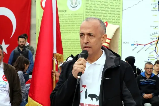 Çankırı'da '10. İstiklal Yolu Yürüyüşü' Çankırı'da '10. İstiklal Yolu Yürüyüşü'