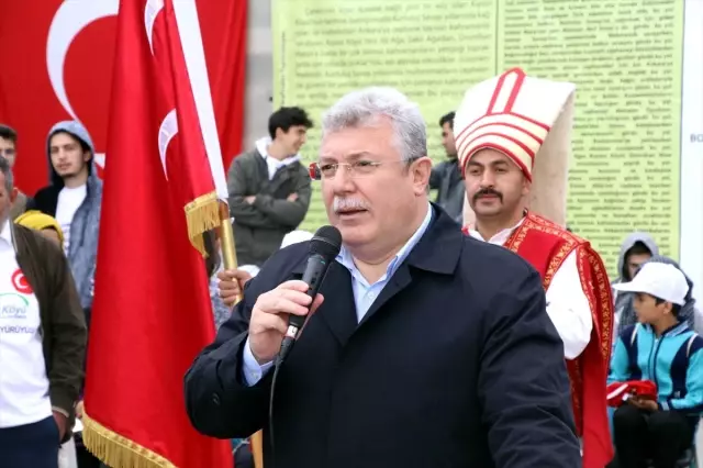 Çankırı'da '10. İstiklal Yolu Yürüyüşü' Çankırı'da '10. İstiklal Yolu Yürüyüşü'