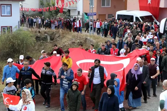 Çankırı'da '10. İstiklal Yolu Yürüyüşü' Çankırı'da '10. İstiklal Yolu Yürüyüşü'