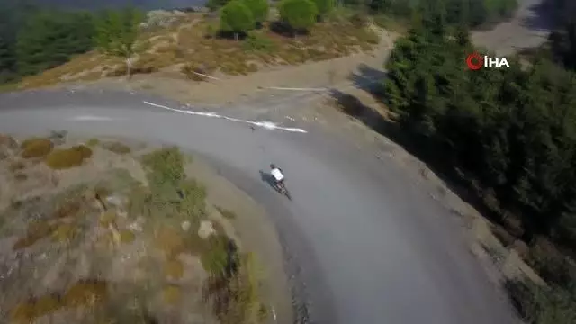 Dağ bisikletçileri Yunusemre'de buluştu Dağ bisikletçileri Yunusemre'de buluştu