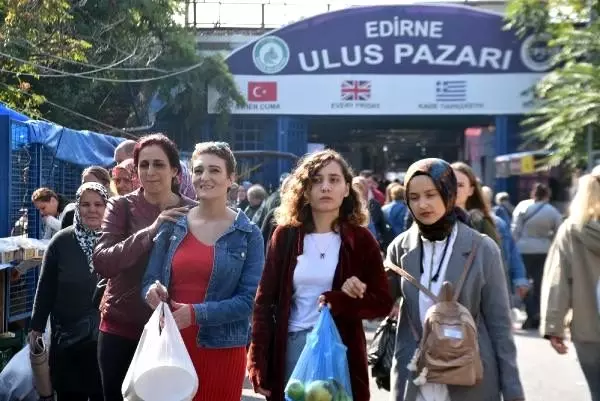 Edirne'de nüfus hafta sonu 10 bin artıyor Edirne'de nüfus hafta sonu 10 bin artıyor
