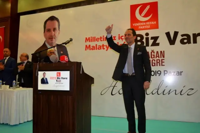 Fatih Erbakan'dan 'Barış Pınarı Harekatı'na tam destek