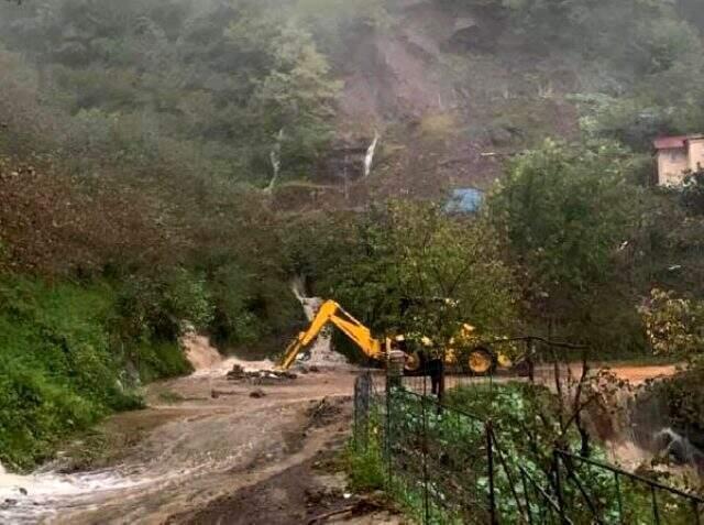 Giresun'da selde kaybolan yaşlı adamın cansız bedenine ulaşıldı