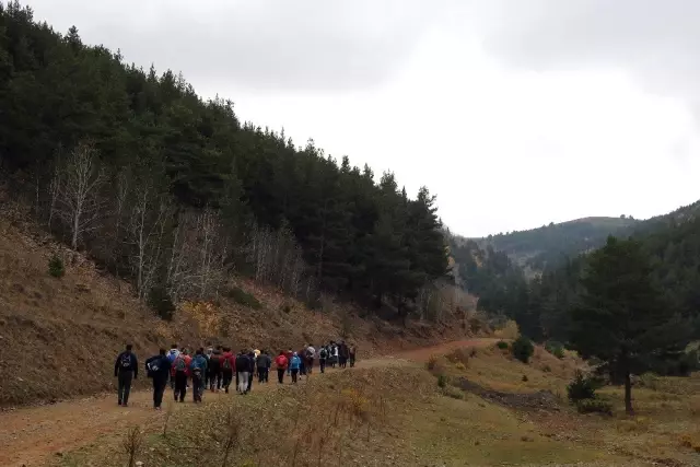 Gümüşhaneli dağcılar sonbaharın tadını çıkarmaya devam ediyor Gümüşhaneli dağcılar sonbaharın tadını çıkarmaya devam ediyor