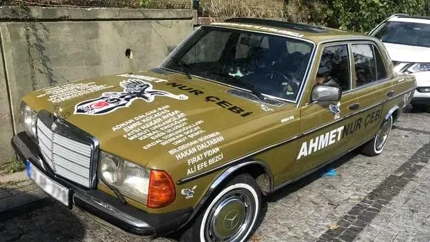 Ahmet Nur Çebi aracı, güne damga vurdu! Ahmet Nur Çebi aracı, güne damga vurdu!