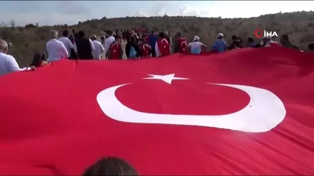 İstiklal Yolu Yürüyüşü'nün 10.'su gerçekleştirildi