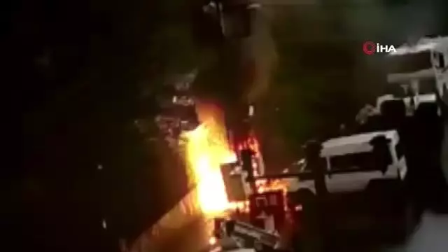 Mazıdağı'nda trafo bomba gibi patladı Mazıdağı'nda trafo bomba gibi patladı