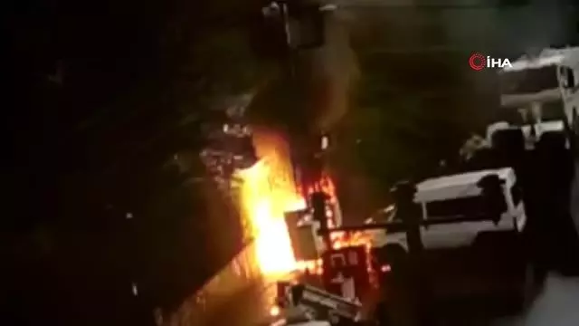 Mazıdağı'nda trafo bomba gibi patladı Mazıdağı'nda trafo bomba gibi patladı